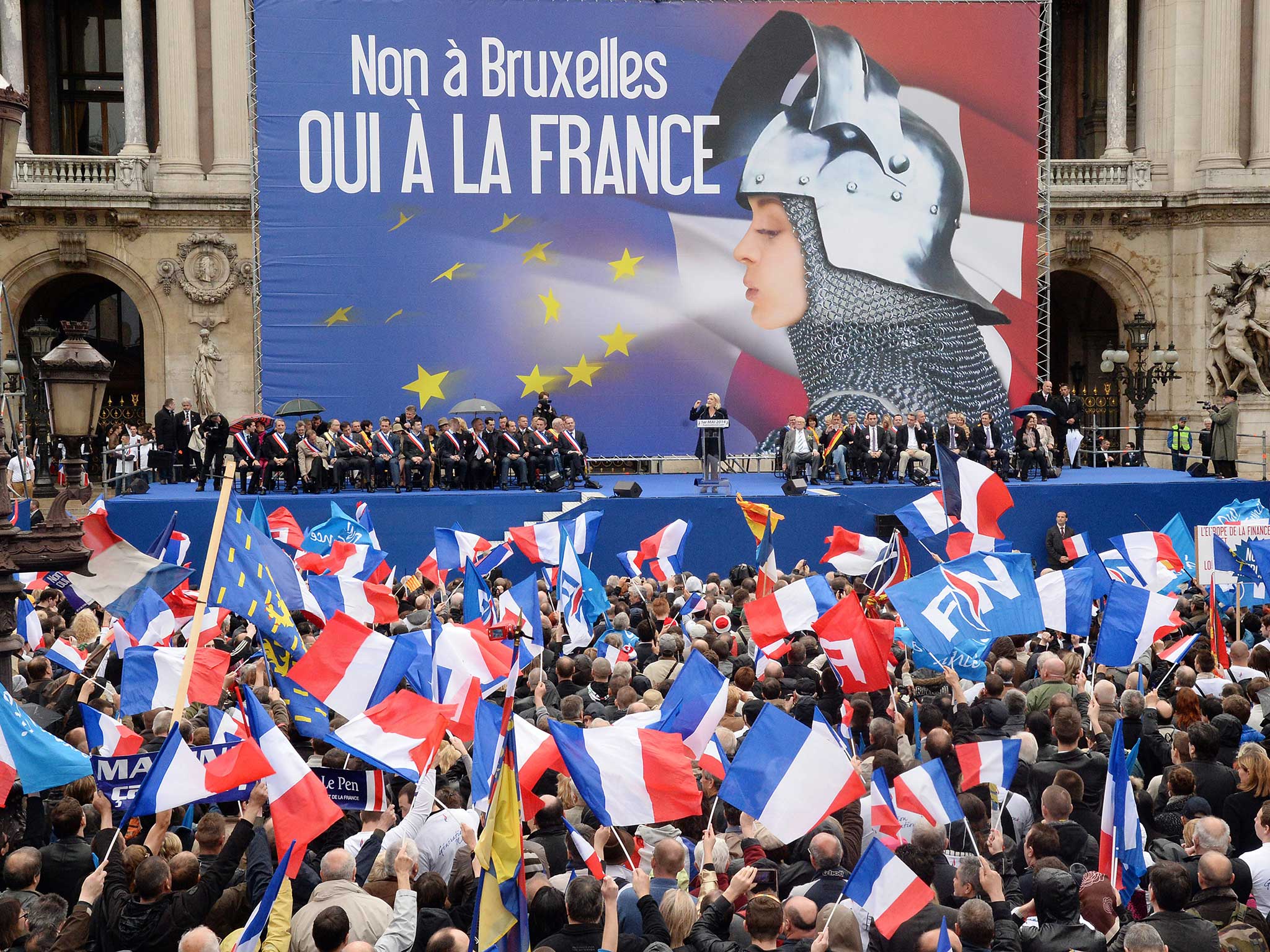 Национальный фронт партия Франции